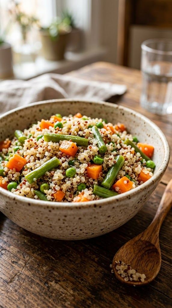 Simple Quinoa & Veggie Bowl (The Foundation Recipe)