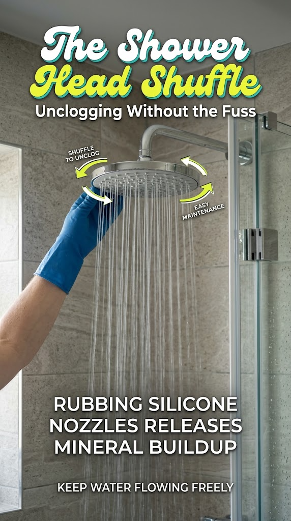 The Shower Head Shuffle Unclogging Without the Fuss