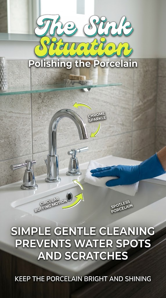 The Sink Situation Polishing the Porcelain