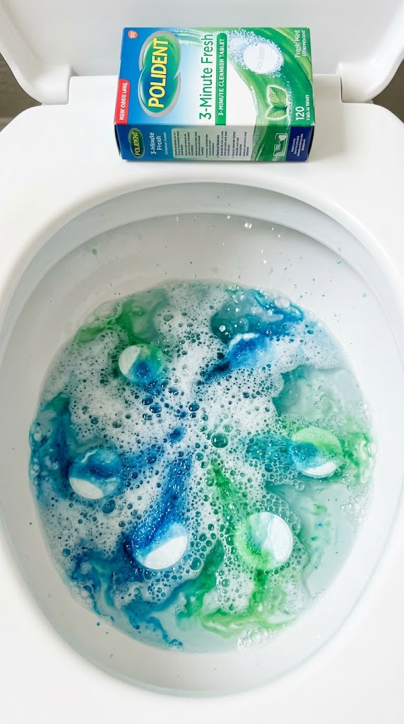 Yes, Denture Cleaners Work Wonders on Toilets